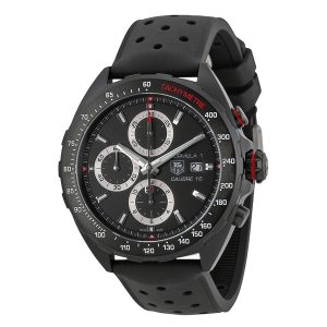 The 44 mm copy TAG Heuer Formula 1 CAZ2011.FT8024 watches have black dials.