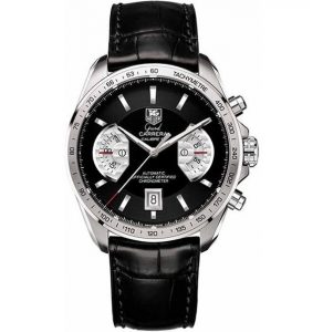 The durable fake TAG Heuer Grand Carrera CAV511A.FC6225 watches are made from stainless steel.