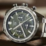Waterproof CA TAG Heuer Carrera Replica Watches With Steel Cases For Men