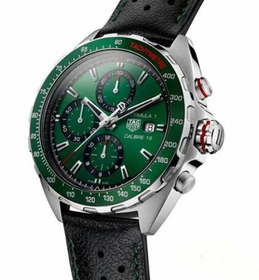 Online replica watches maintain the best beauty with green color.