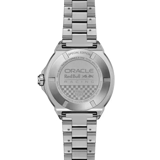 TAG Heuer Formula 1 Solargraph steel caseback and bracelet